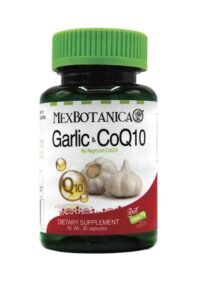 Cápsulas MexBotanica Garlic CoQ10