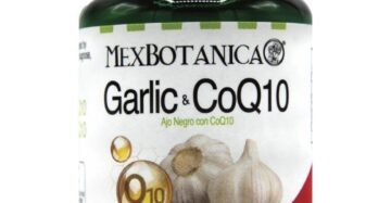 Cápsulas MexBotanica Garlic CoQ10