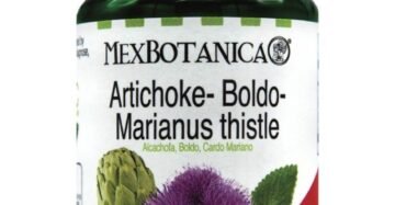Cápsulas MexBotanica Alcachofa Boldo Cardo Mariano