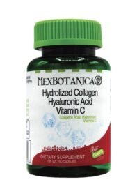 Cápsulas MexBotanica Colageno Acido Hialuronico Vit C
