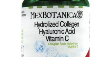 Cápsulas MexBotanica Colageno Acido Hialuronico Vit C