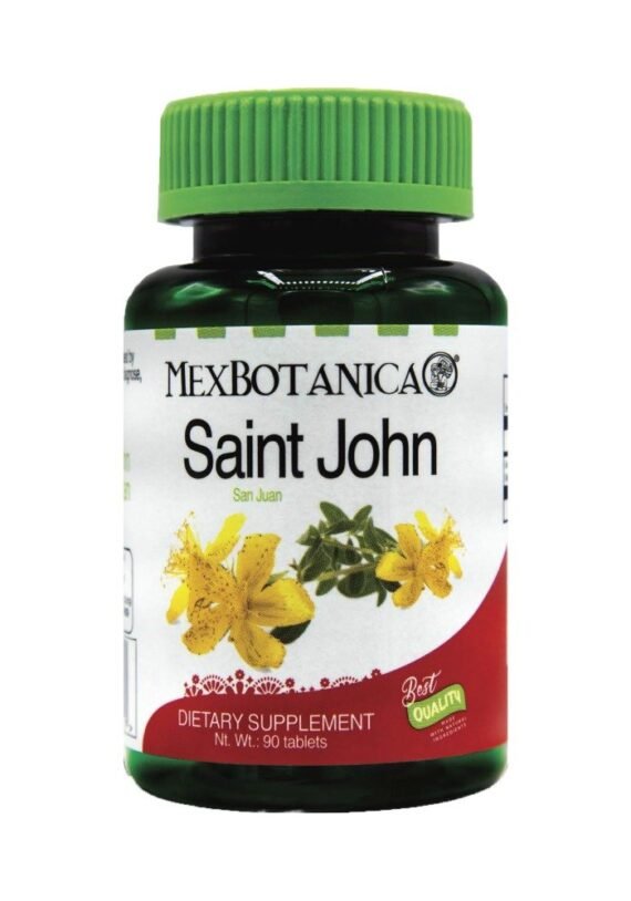 Cápsulas MexBotanica Saint John Wort