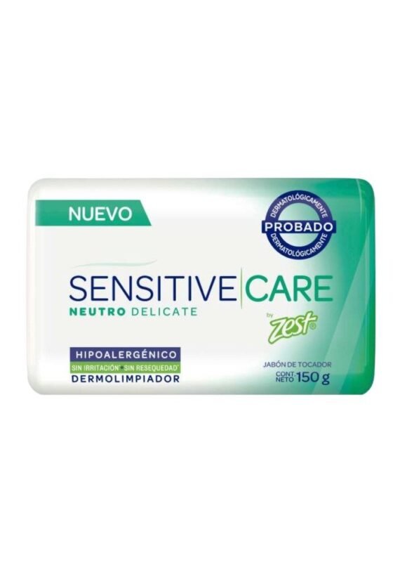 Jabon Zest Cuidado Sensible Neutro DELICADO