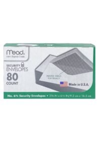 Caja Mead Mail Sobre Seguridad Regular