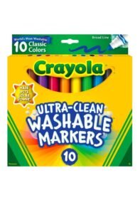 Marcadores lavables Card Crayola Ultra Clean