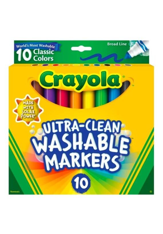 Marcadores lavables Card Crayola Ultra Clean