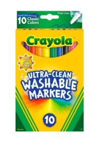 Marcadores lavables Card Crayola Ultra Clean