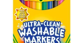 Marcadores lavables Card Crayola Ultra Clean