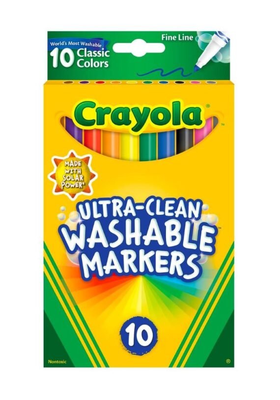 Marcadores lavables Card Crayola Ultra Clean