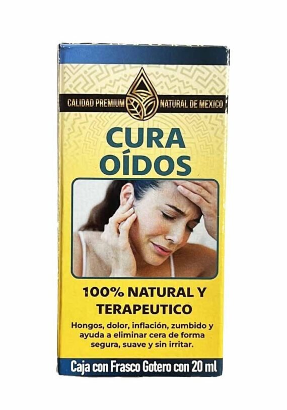 Gotas Natural de Mexico Cura Oidos Ears Cure