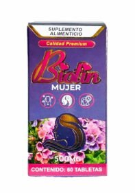 Tabletas Natural de Mexico Biotin Mujer