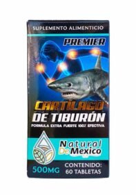 Tabletas Natural de Mexico Cartilago Tiburon