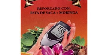 Cápsulas Natural de Mexico DiabeOut Pata Vaca Complejo B Moringa