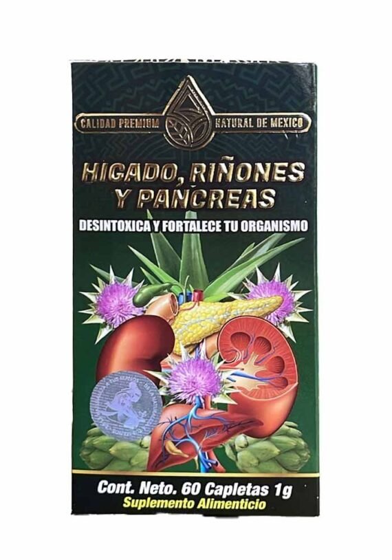 Cápsulas NDM Higado Riñones Pancreas