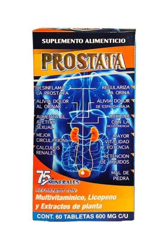 Cápsulas NDM Prostata Multivitaminico Licopeno