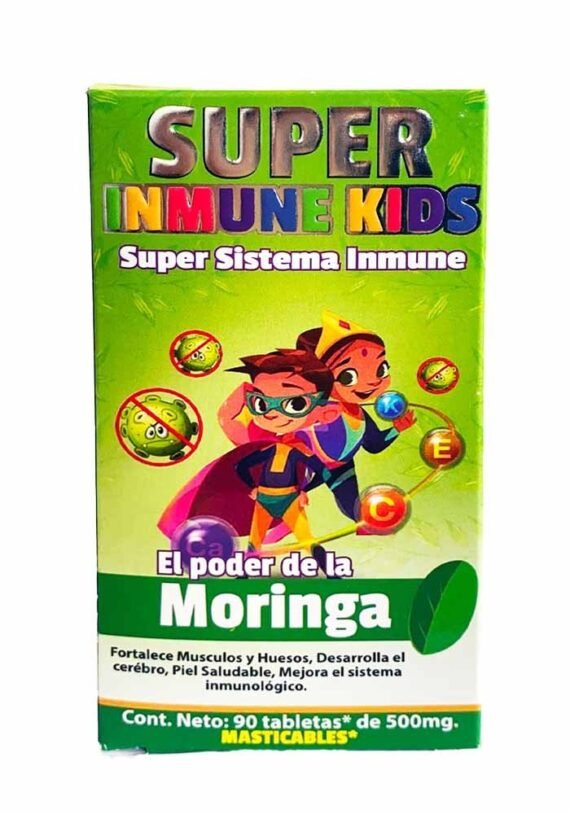 Tabletas Natural de Mexico Super Inmune Kids Moringa