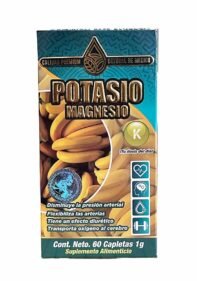 Cápsulas Natural de Mexico Potasio Magnesio