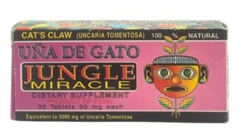 Tabletas PANF Jungle Miracle Uña Gato Peru