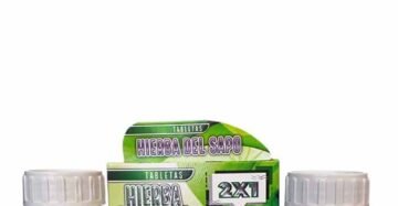 Tabletas Natural de Mexico 2X1 Hierba Sapo