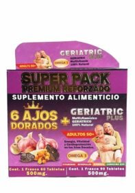 Cápsulas 6 Ajos Dorados Geriatric Plus