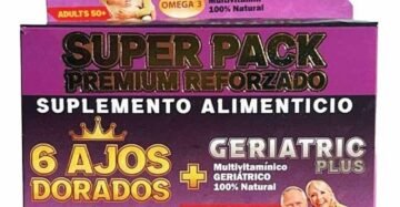 Cápsulas 6 Ajos Dorados Geriatric Plus