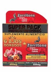 Cápsulas 6 Ajos Dorados Zorritone