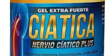 Gel Natural de Mexico Ciatica Nervio Plus Extra Fuerte