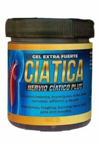 Gel Natural de Mexico Ciatica Nervio Plus Extra Fuerte GDE