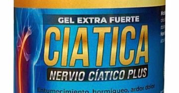Gel Natural de Mexico Ciatica Nervio Plus Extra Fuerte GDE