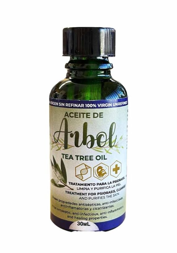 Aceite NDM Té Arbol 100% Natural Acne Piel Piojos Psoriasis