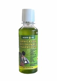Aceite Natural de Mexico 3en1 ARNICA Diclofenaco Naproxeno