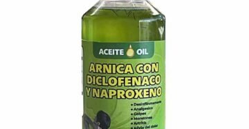 Aceite Natural de Mexico 3en1 ARNICA Diclofenaco Naproxeno