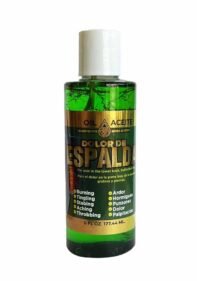 Aceite Natural de Mexico Dolor Espalda