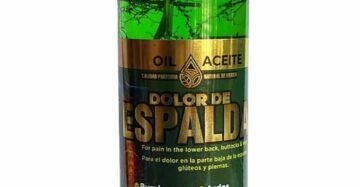 Aceite Natural de Mexico Dolor Espalda