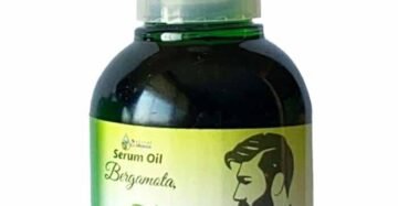 Serum Natural de Mexico Bergamota Aceite Hombre Barba Cabello