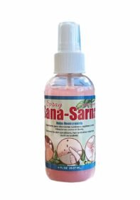 Spray Natural de Mexico Sana Sarna Aceite Arbol Ajo Creolina