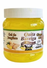 Gel Natural de Mexico Quita Barriga Premium Jengibre Bamitol Amarillo