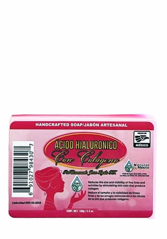 Jabon NDM Barra Acido Hialuronico Colageno