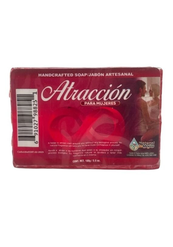 Jabon Atraccion Mujer Natural de Mexico