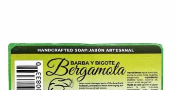 Jabon Natural de Mexico Barra Bergamota