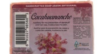 Jabon Natural de Mexico Barra Cacahuananchce