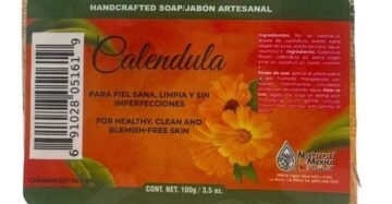 Jabon Natural de Mexico Barra Calendula