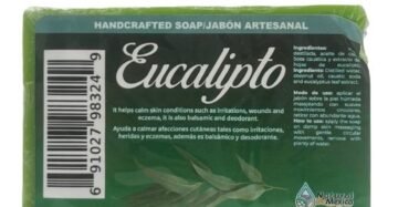 Jabon Natural de Mexico Barra Eucalipto