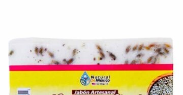 Jabon Natural de Mexico Barra Leche Alpiste
