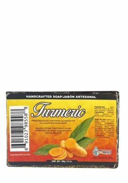 Jabon Natural de Mexico Barra Turmeric