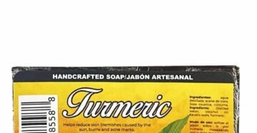 Jabon Natural de Mexico Barra Turmeric