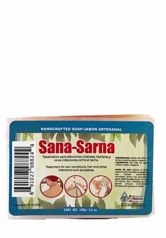 Jabon NDM Barra Sana Sarna
