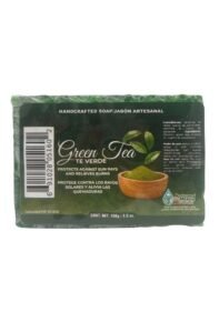 Jabon Natural de Mexico Barra Té Verde