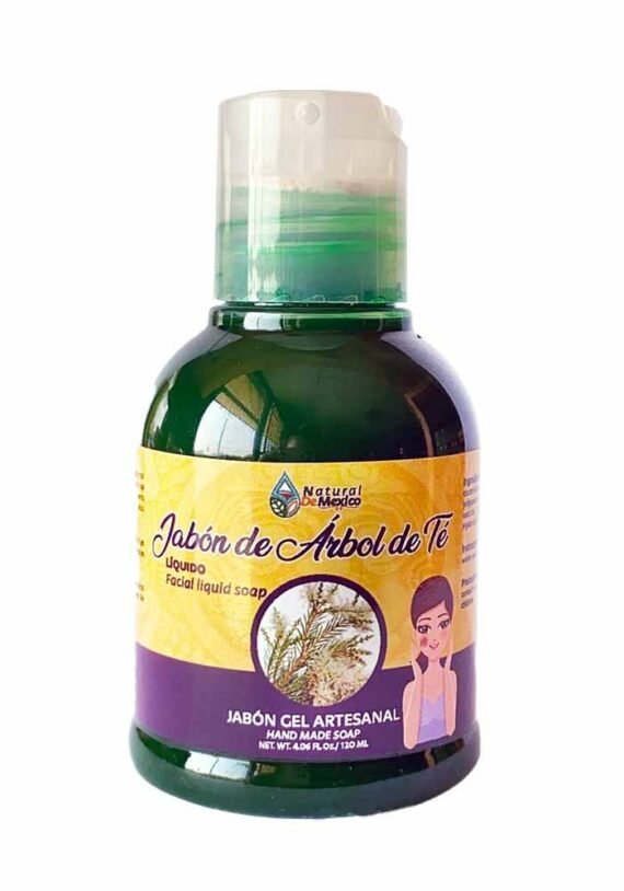 Jabon Natural de Mexico Liquido arbol Te