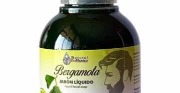 Jabon Natural de Mexico Liquido Bergamota Hombre